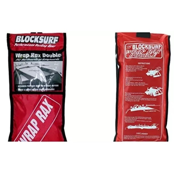 Wrap Rax double wrap surfboard roof blocks - Picture 1 of 4